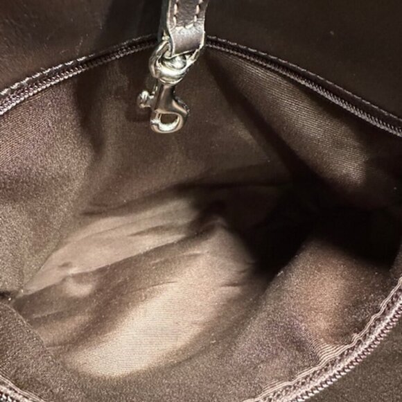 🔥🔥Coach Red Wool & Leather #F1J-7721 Tote/Shoulder Bag EUC - Picture 12 of 14